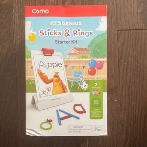 Osmo Little Genius Sticks & Rings Starter Kit